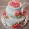 Свадебный торт со сливками №126546