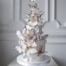 Свадебный торт с бабочками №126553