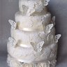 Свадебный торт с бабочками №126570