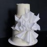 Свадебный торт с бантом №126588