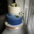 Свадебный торт градиент №126593