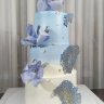 Свадебный торт градиент №126601