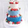 Свадебный торт градиент №126602