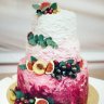 Свадебный торт градиент №126604