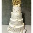 Свадебный торт с жемчугом №126615