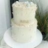 Свадебный торт с жемчугом №126624