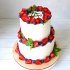Свадебный торт с клубникой №126690