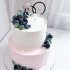 Свадебный торт с кольцами №126697