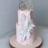 Свадебный торт с кольцами №126703