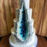 Свадебный торт с кристаллами №126713