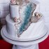 Свадебный торт с кристаллами №126713