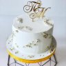 Свадебный торт с кристаллами №126720