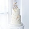 Свадебный торт с кристаллами №126727