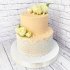 Свадебный торт с кружевами №126739