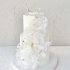 Свадебный торт с кружевами №126749