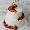 Свадебный торт с ягодами №126836
