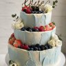 Свадебный торт с ягодами №126840