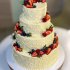 Свадебный торт с ягодами №126844