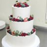 Свадебный торт с ягодами №126846