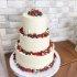 Свадебный торт с ягодами №126847