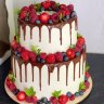 Свадебный торт с ягодами №126848
