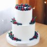 Свадебный торт с ягодами №126850