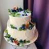 Свадебный торт с инжиром №126853
