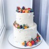 Свадебный торт с инжиром №126852