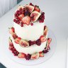 Свадебный торт с инжиром №126855