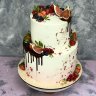 Свадебный торт с инжиром №126870