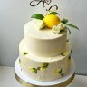 Свадебный торт с фруктами №126893