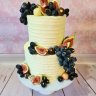 Свадебный торт с фруктами №126896