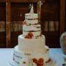Свадебный торт с фруктами №126905