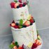 Свадебный торт с фруктами №126907