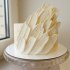 Свадебный торт с лепестками №126914