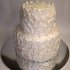 Свадебный торт с лепестками №126916