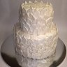 Свадебный торт с лепестками №126915