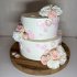 Свадебный торт с лепестками №126919