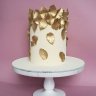 Свадебный торт с лепестками №126925