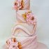 Свадебный торт с цветами №126932