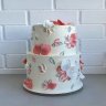 Свадебный торт с цветами №126942