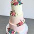 Свадебный торт с цветами №126948