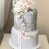 Свадебный торт с цветами №126949