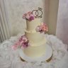 Свадебный торт с гвоздиками №126953