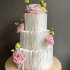 Свадебный торт с гвоздиками №126953
