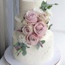 Свадебный торт с гвоздиками №126957