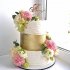 Свадебный торт с гвоздиками №126960