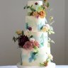 Свадебный торт с гвоздиками №126963