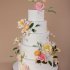 Свадебный торт с гвоздиками №126964