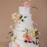 Свадебный торт с гвоздиками №126965